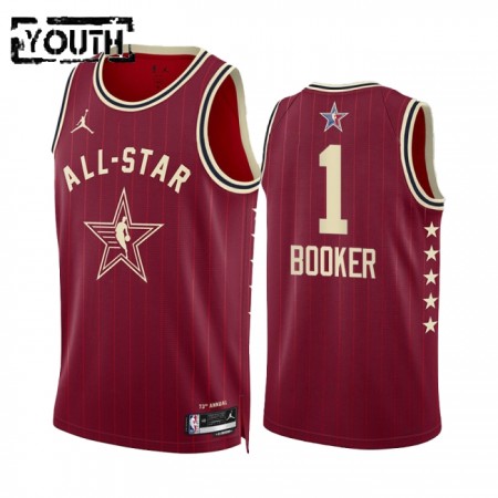 Dres All-Star 2024 Western Conference Devin Booker Crvena Swingman - Dječji